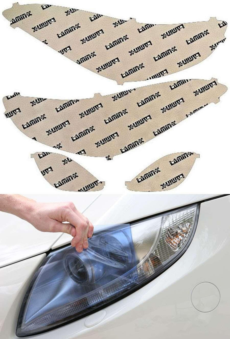 Headlight Cover Blue HY017B - Lamin-X 2011-13 Hyundai Elantra