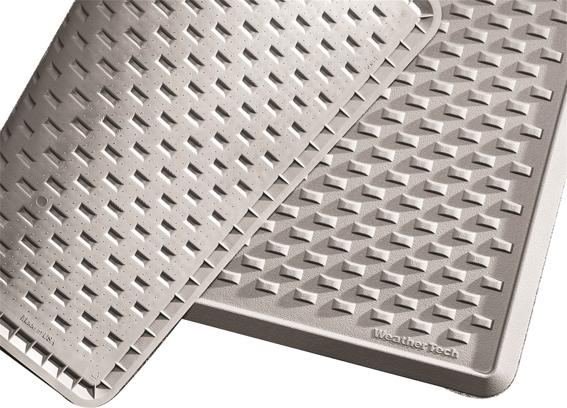 Floor Mats Single Gray Recyclable Resin Indoormat Series - Weathertech Universal