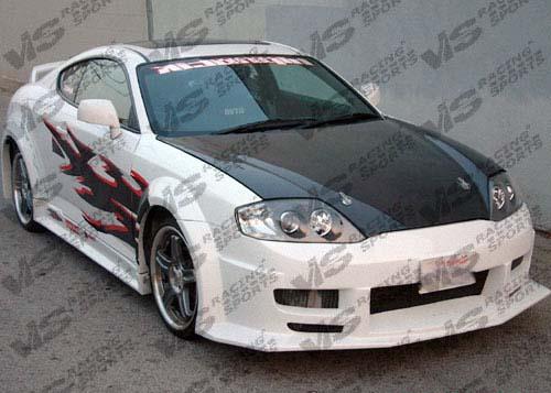 Hood Carbon Fiber OEM - VIS Racing 1996-06 Hyundai Tiburon