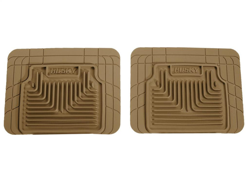 Floor Mats / 2 Pieces Tan Rubberized&thermoplastic Heavy Duty Series - Husky Liners 2004 Tiburon 4 Cyl 2.0L