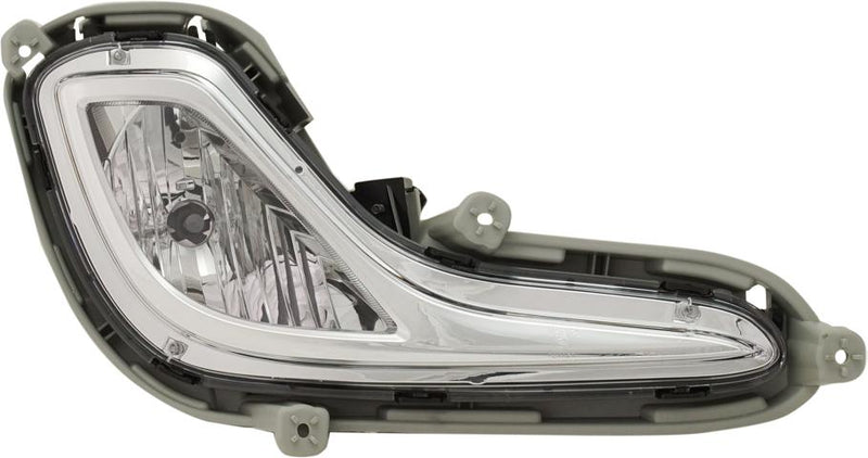 Fog Light Right Single W/ Bulb(s) - Replacement 2012-2015 Accent