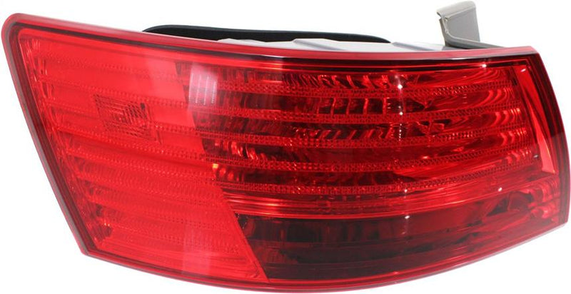 Tail Light Left Single Red W/ Bulb(s) - Replacement 2008-2010 Sonata 4 Cyl 2.4L