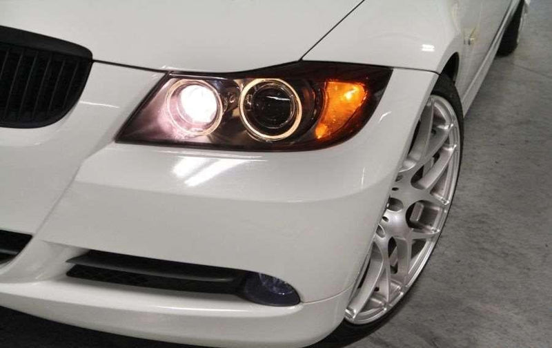 Headlight Cover Gunsmoke - Lamin-X 2013-16 Hyundai Genesis Sedan