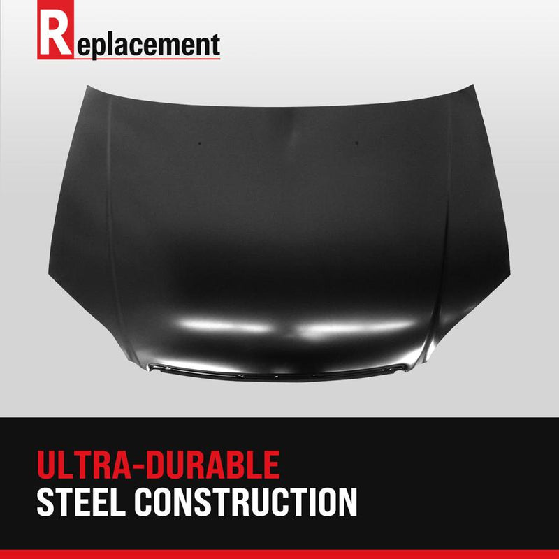 Hood Single Steel - Replacement 2004-2006 Elantra