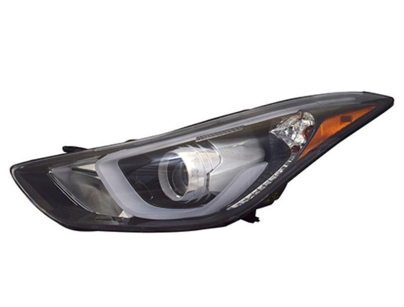 Headlight Left Regular 20-9642-00 - TYC Genera 2014-16 Hyundai Elantra
