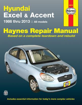 Repair Manual Single - Haynes 1986-1991 Excel