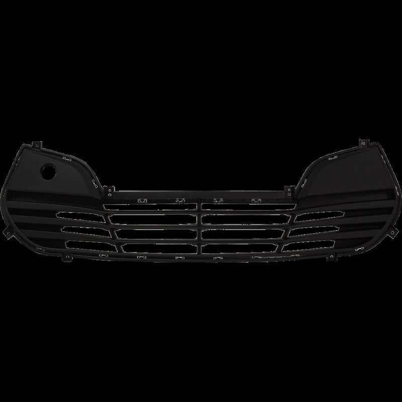 Bumper Grille Single Black - Replacement 2012-2017 Veloster