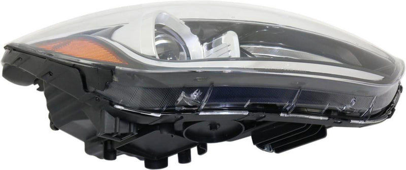 Headlight Set Of 2 Clear W/ Bulb(s) - Replacement 2014-2015 Tucson