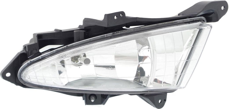 Headlight Set Of 4 Clear W/ Bulb(s) - Replacement 2007-2009 Elantra