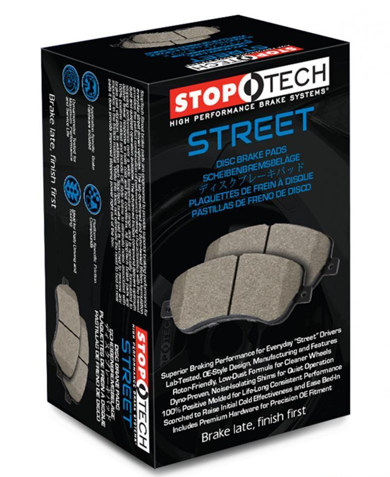 Brake Pad w/ Shim Front & Hardware - StopTech 2012-15 Hyundai Veloster  and more