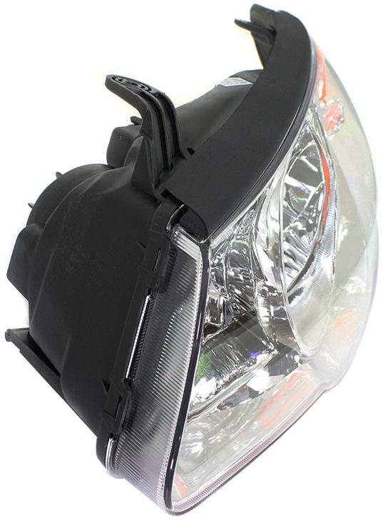 Headlight Left Single Clear W/ Bulb(s) - Replacement 2010 Elantra