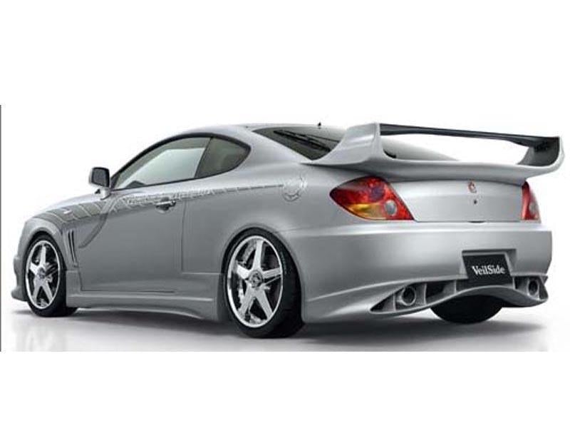 Bumper Rear Spoiler FRP - Veilside 1996-03 Hyundai Tiburon