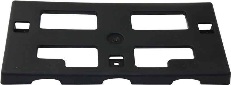 License Plate Bracket Single Textured Black Plastic - Replacement 2018 Kona