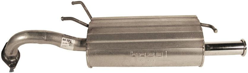 Muffler Single Aluminized Steel - Bosal 1996-1998 Elantra 4 Cyl 1.8L