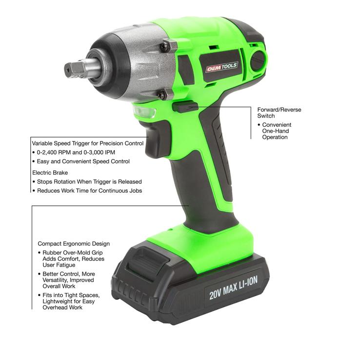 Impact Driver Single - OEMTOOLS Universal