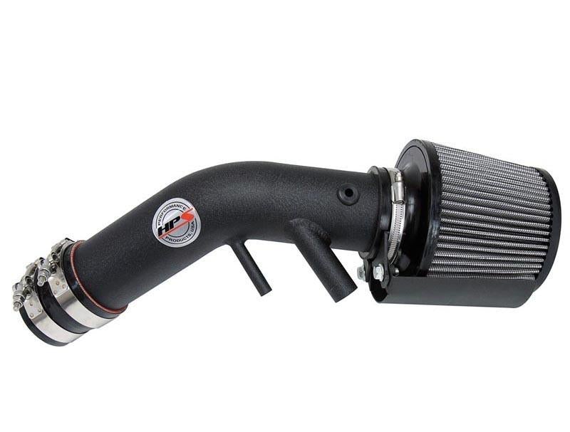 Short Ram Air Intake Air Intake Kit Incl. Heat Shield Black - HPS Performance Products 2015-17 Hyundai Sonata