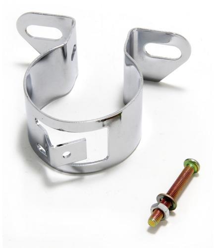 Ignition Coil Bracket Single Chrome Steel - Transdapt Universal