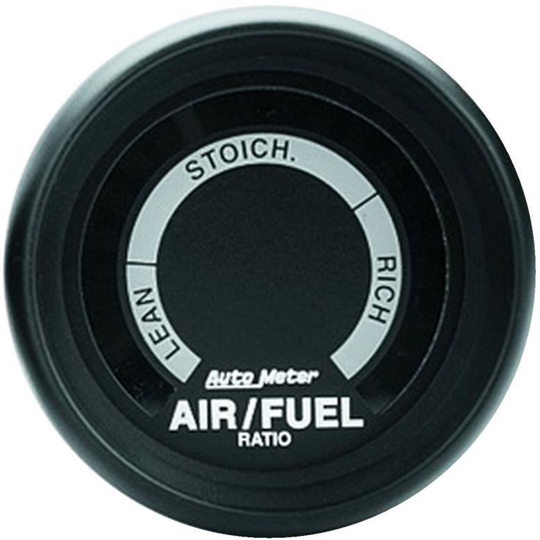 Air Fuel Gauge Single Black Digital Z-series - Autometer Universal