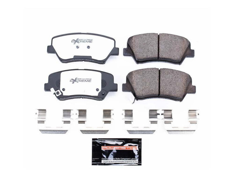 Brake Pad Z26 Extreme Street w/ Hardware Front Z26-1543 - Power Stop 2011-16 Hyundai Elantra