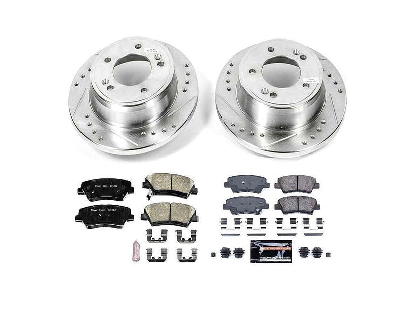 Brake Kit Front Rear Z23 Evolution Sport - Power Stop 2012-15 Hyundai Veloster