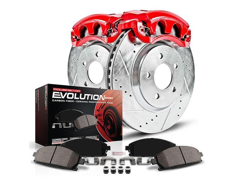 Kit Z23 Evolution w/ Caliper Front - Power Stop 2012-17 Hyundai Accent