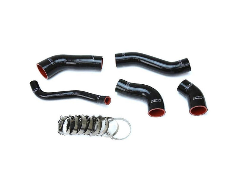 Intercooler Hose Kit Black Silicone Reinforced 57-1629-BLK - HPS Performance Products 2013-17 Hyundai Veloster 4Cyl 1.6L