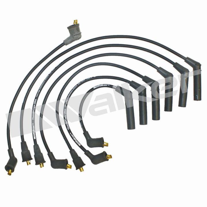 Spark Plug Wire Set Thundercore Pro Series - Walker Products 1990-1994 Sonata 6 Cyl 3.0L