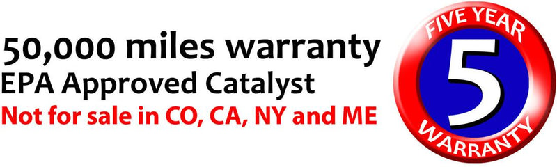 Catalytic Converter - Evan Fischer 2012-2015 Accent 4 Cyl 1.6L