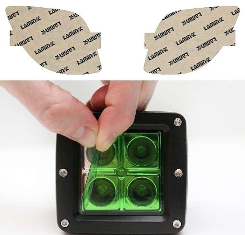 Fog Light Cover Green - Lamin-X 2010-15 Hyundai Tucson