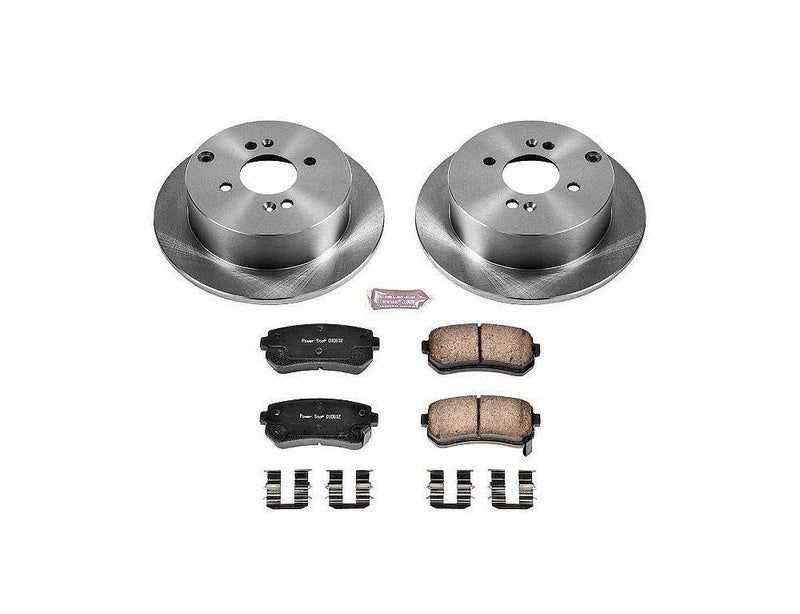 Brake Kit Rear - Power Stop 2006-07 Hyundai Accent