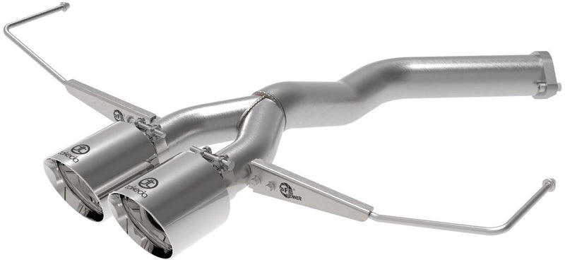Exhaust System Single Stainless Steel Axle-back Power Takeda Series - aFe 2019 Veloster 4 Cyl 1.6L