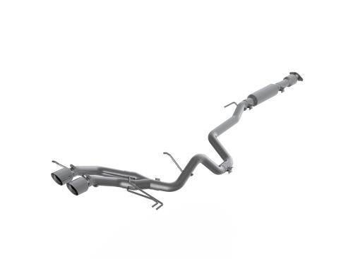Catback Exhaust System 2.5" Aluminized Steel Exits Dual w/ Tips - MBRP 2013-17 Hyundai Veloster