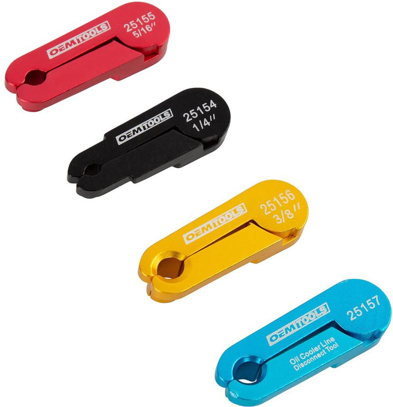 Fuel Line Disconnect Tool Set Of 4 Series - OEMTOOLS Universal
