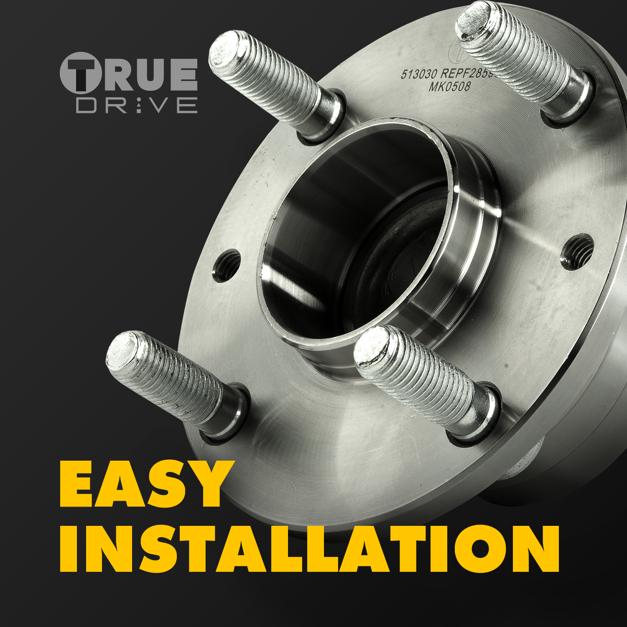Wheel Hub Set Of 2 - TrueDrive 2005 Tucson 4 Cyl 2.0L
