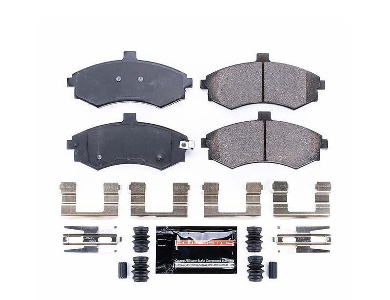 Brake Pad Z23 Evolution Sport w/ Hardware Front Z23-941 - Power Stop 2002-05 Hyundai Elantra