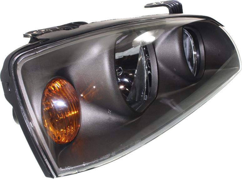 Headlight Right Single Clear Capa Certified W/ Bulb(s) - ReplaceXL 2004-2006 Elantra