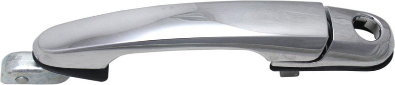 Exterior Door Handle Set Of 2 Chrome W/ Key Hole - Replacement 2005-2006 Tucson 4 Cyl 2.0L