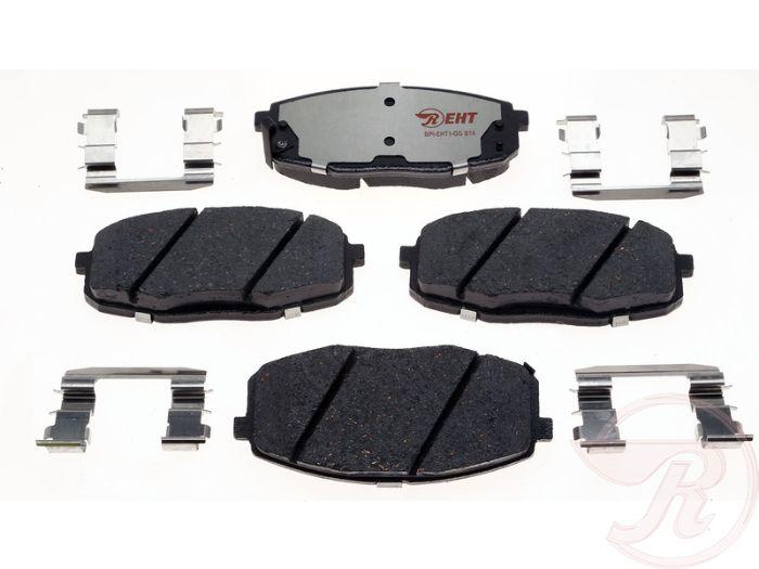 Brake Pad Set Set Of 2 Ceramic And Semi-metallic Eht Series - Raybestos 2011-2012 Elantra 4 Cyl 2.0L