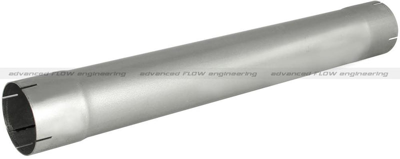Muffler Delete Pipe Single Aluminized Steel - aFe Universal