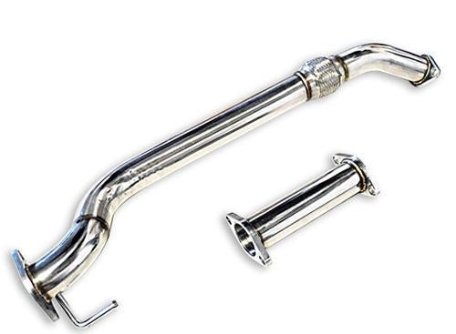Downpipe 2.5 Inch Stainless & Race Test Pipe - ARK 2010-12 Hyundai Genesis Coupe 4Cyl 2.0L