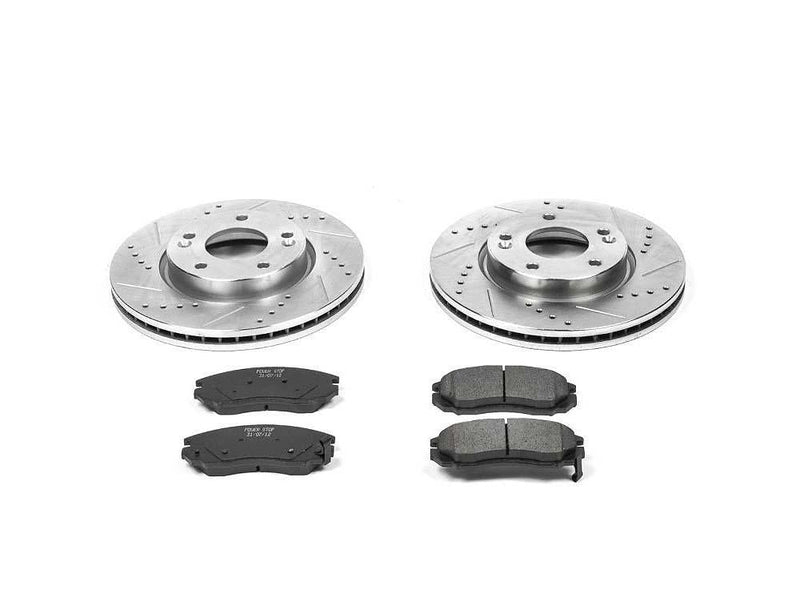 Brake Kit Front Z23 Evolution Sport - Power Stop 2004-06 Hyundai Tiburon