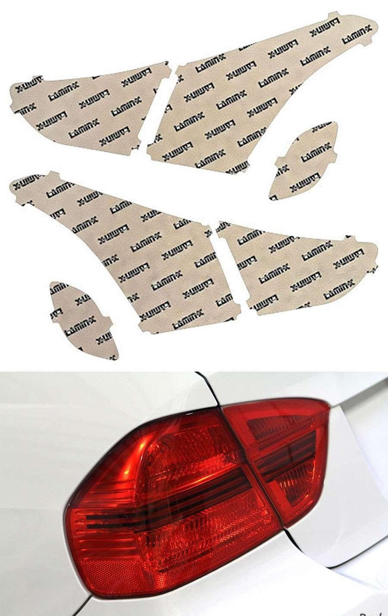 Tail Light Covers Red - Lamin-X 2013-15 Hyundai Elantra