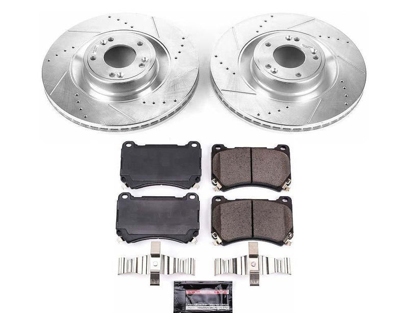 Brake Kit Front Z23 Evolution Sport - Power Stop 2011 Hyundai Equus