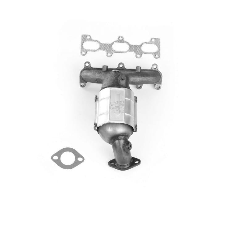 OBD II Manifold Converter Front Left Direct Fit Carb Compliant - AP Exhaust 2002-05 Hyundai Sonata V6 2.7L and more
