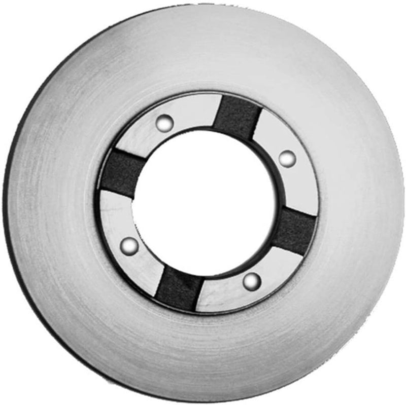 Brake Disc Left Single Vented Plain Surface R-line Series - Raybestos 1987 Excel