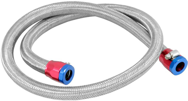 Fuel Line Kit Rubber With Braided Stainless Steel Cover - Spectre Universal