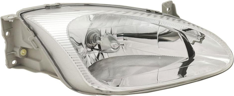 Headlight Right Single Clear W/ Bulb(s) - Replacement 1999-2000 Elantra