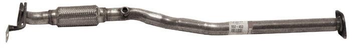Exhaust Pipe Single Natural Aluminized Steel - Bosal 2000 Accent 4 Cyl 1.5L