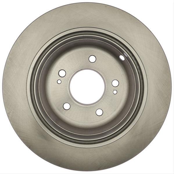 Brake Disc Left Single Vented Plain Surface Street Performance Specialty Series - Raybestos 2011-2016 Equus
