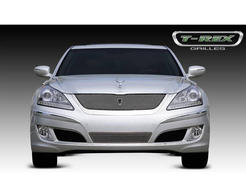 Grille 1 Pc Polished Replacement Camera Cutout Upper Class - T-Rex Grilles 2011-13 Hyundai Equus
